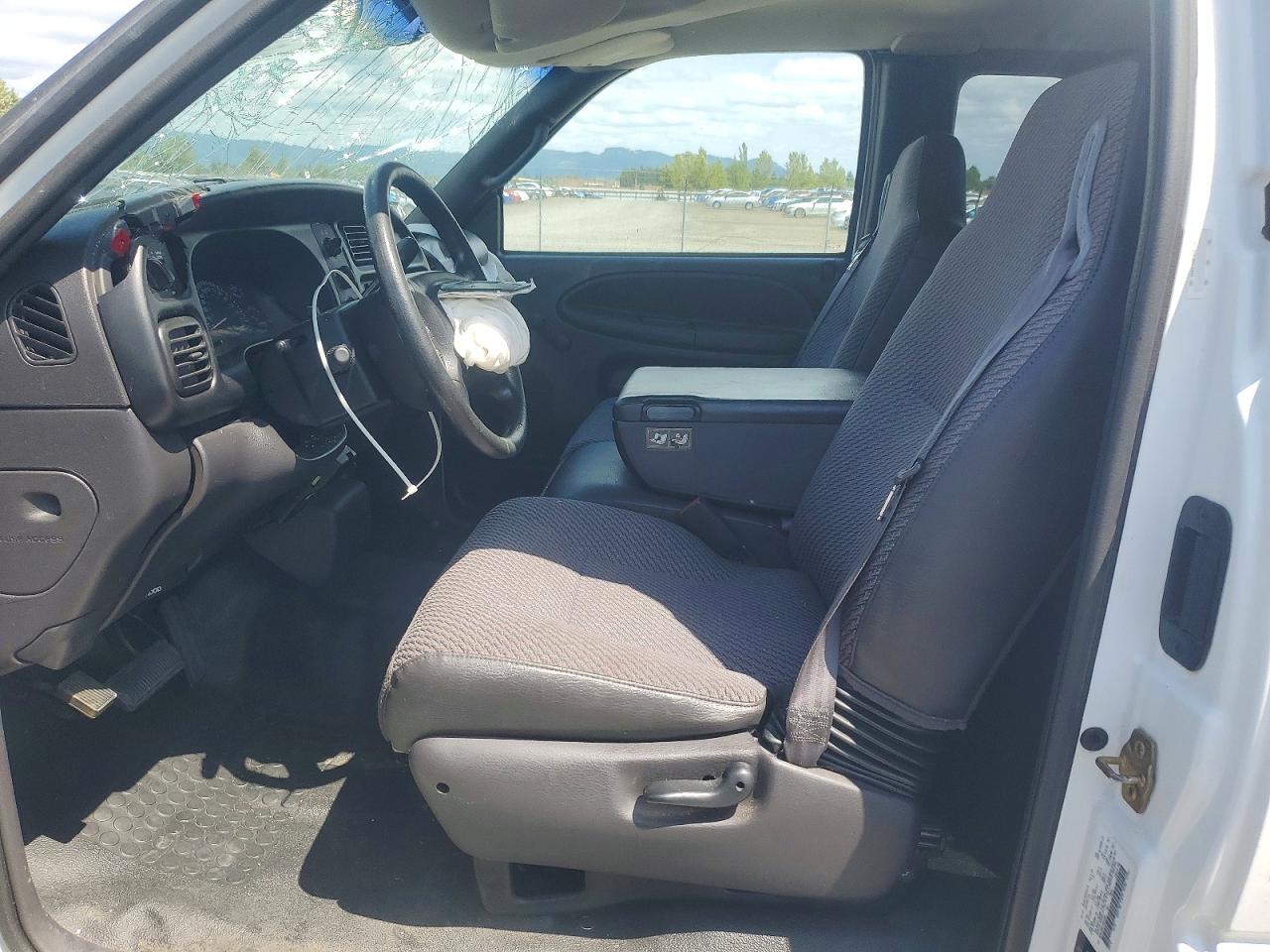 2001 Dodge Ram 2500 White vin: 3B7KC23671G813201