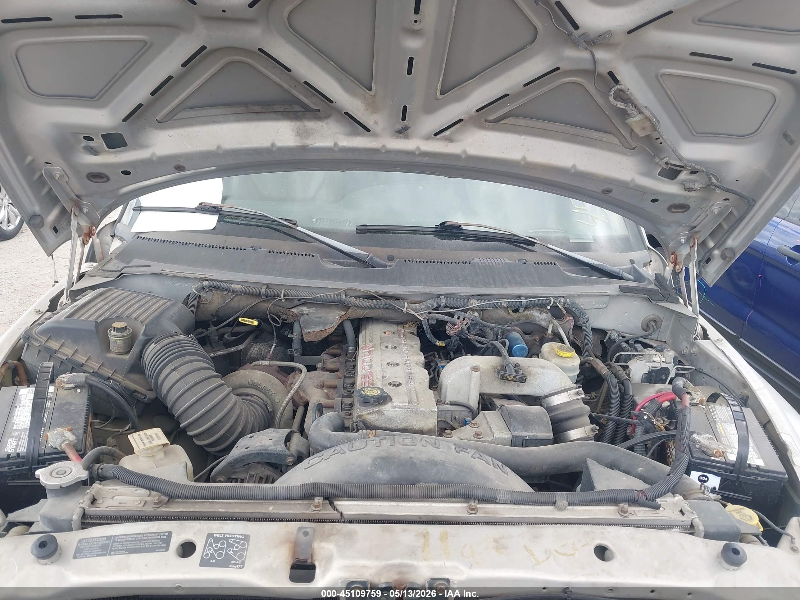 1999 Dodge Ram 2500 St Champagne vin: 3B7KC2367XG184676