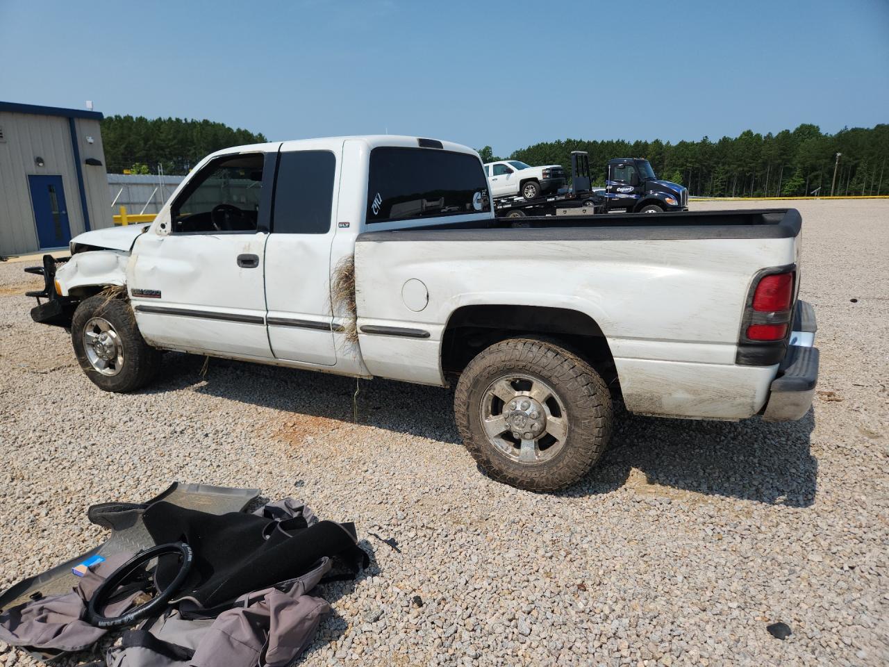 1999 Dodge Ram 2500 White vin: 3B7KC236XXG236057