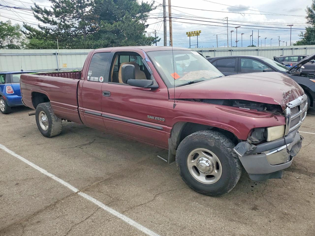 2001 Dodge Ram 2500 Maroon vin: 3B7KC23711G754204