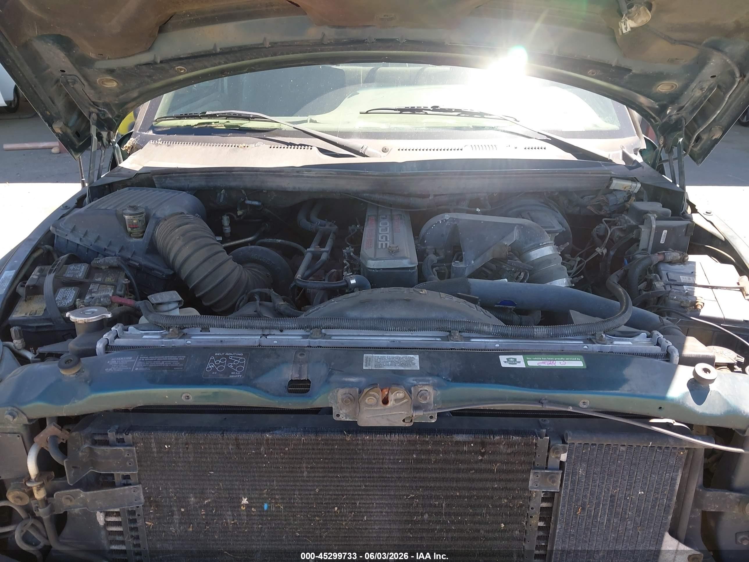 1996 Dodge Ram 2500   Зеленый vin: 3B7KC23CXTM173091