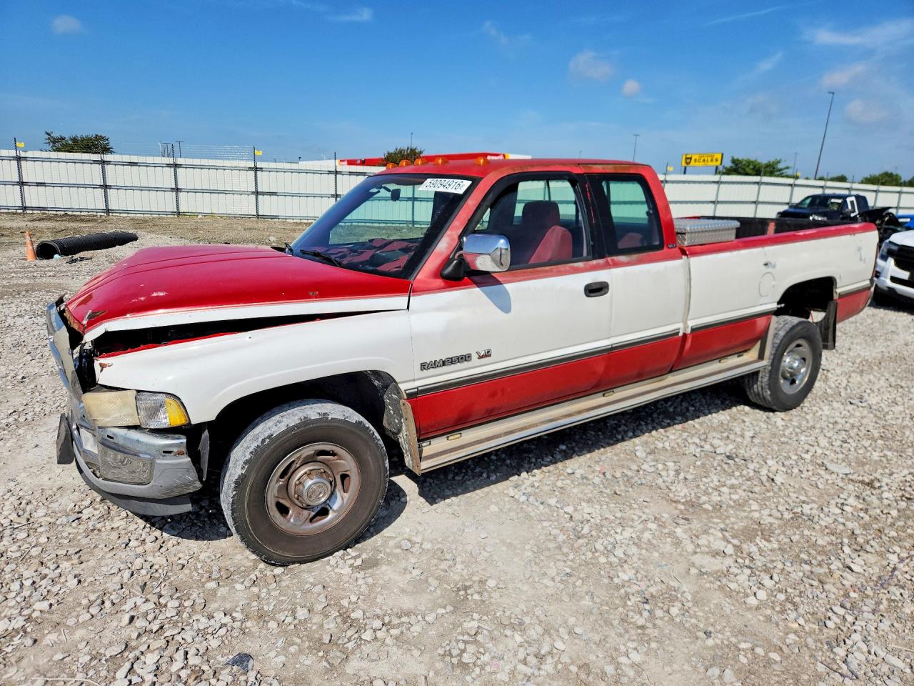 1995 Dodge Ram 2500 Two Tone vin: 3B7KC23W6SM112278