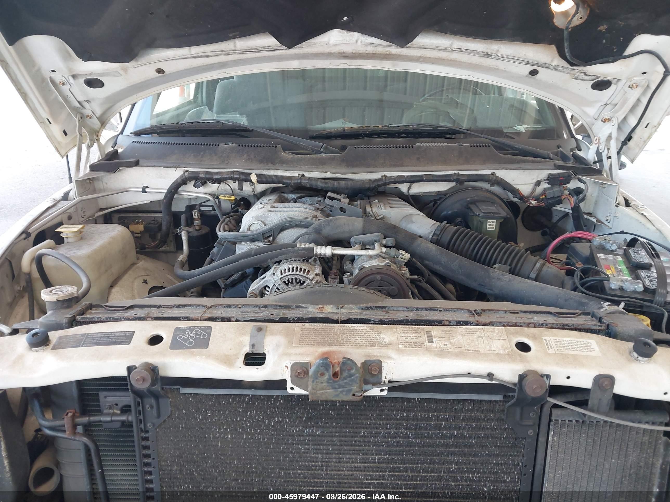 1997 Dodge Ram 2500 St White vin: 3B7KC23W6VM512068