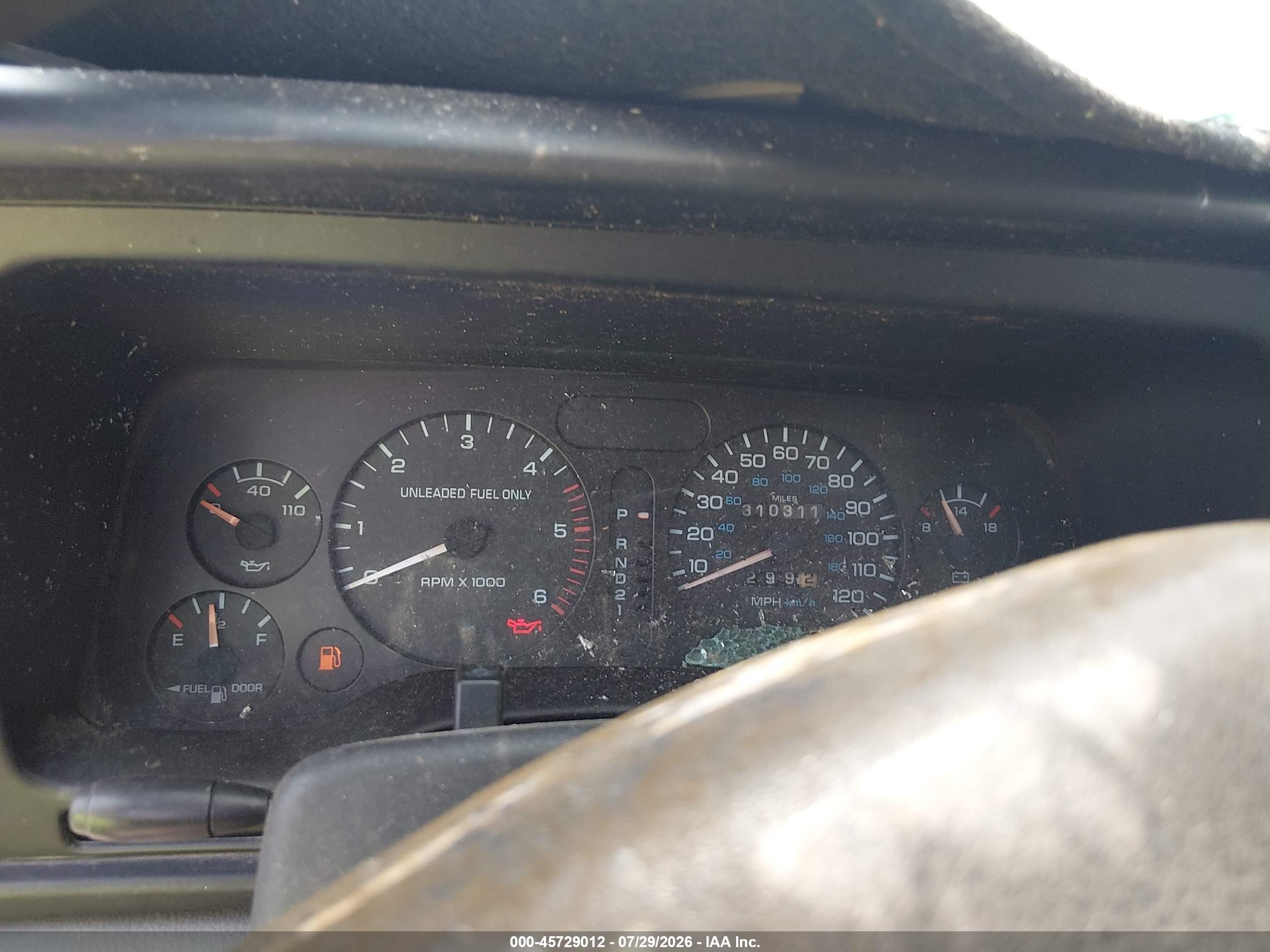 1996 Dodge Ram 2500   Green vin: 3B7KC23W8TM160706