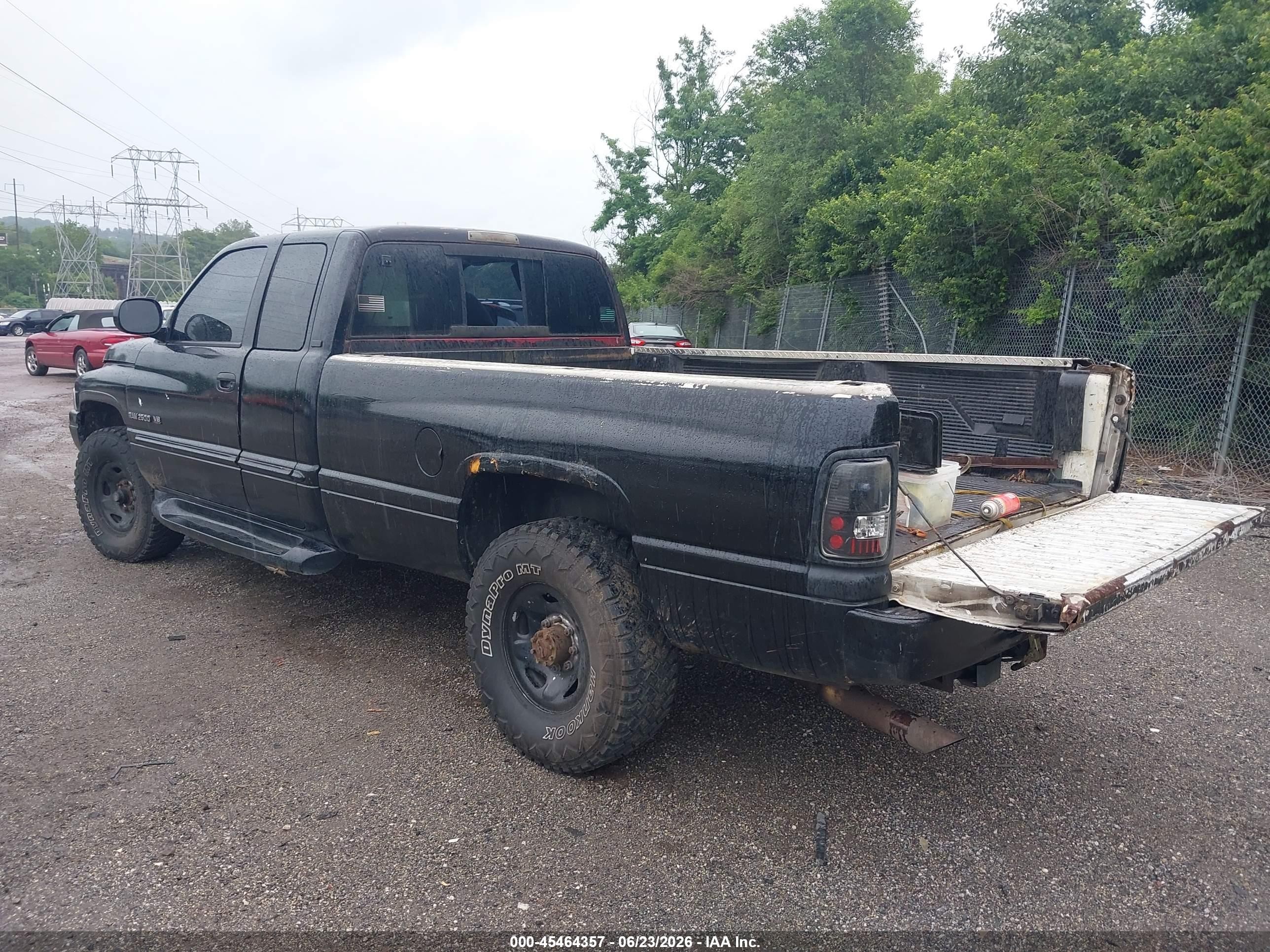 1999 Dodge Ram 2500 St Black vin: 3B7KC23Z2XG163728