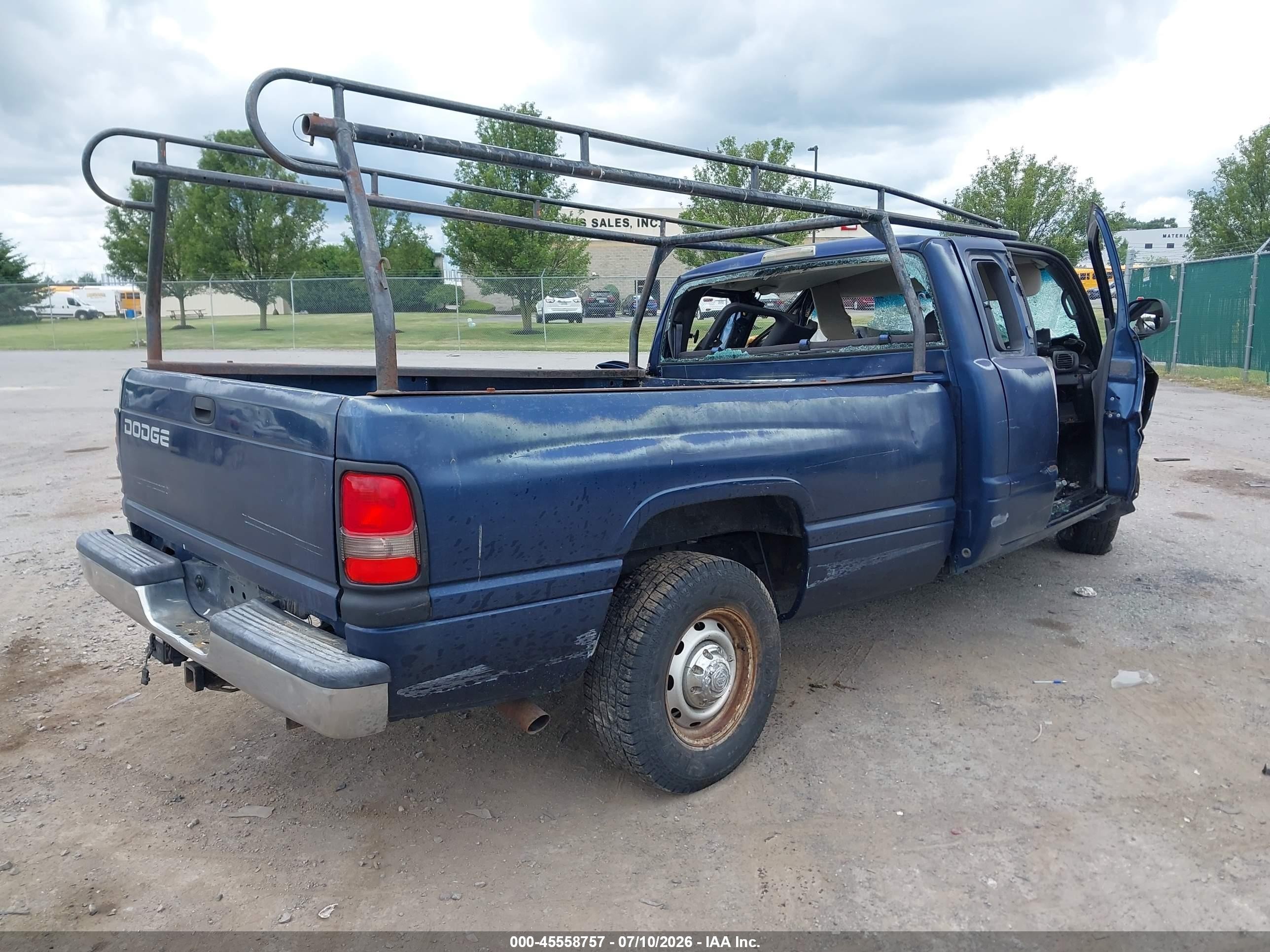 2002 Dodge Ram 2500 St Blue vin: 3B7KC23Z52M277023