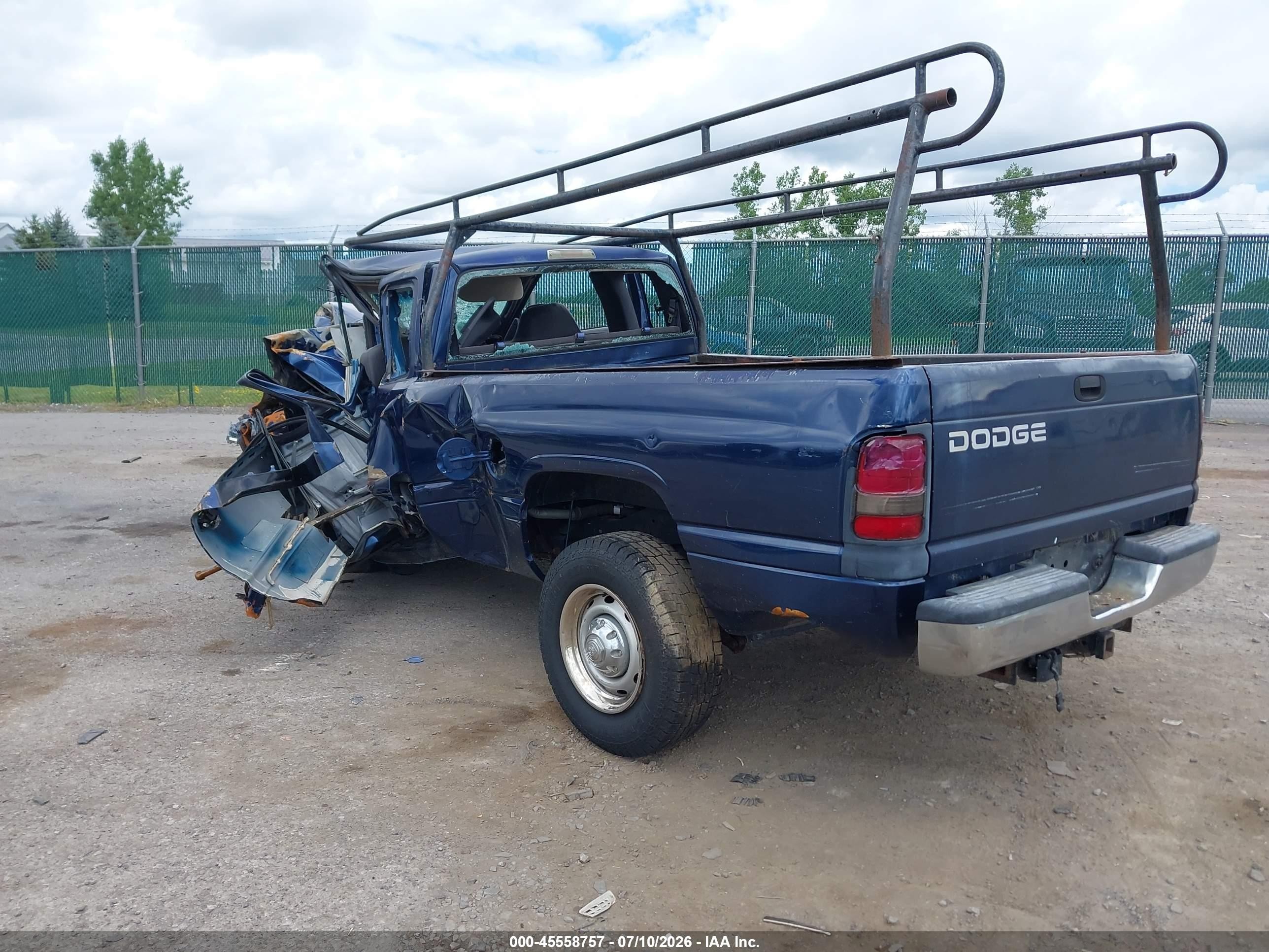 2002 Dodge Ram 2500 St Blue vin: 3B7KC23Z52M277023
