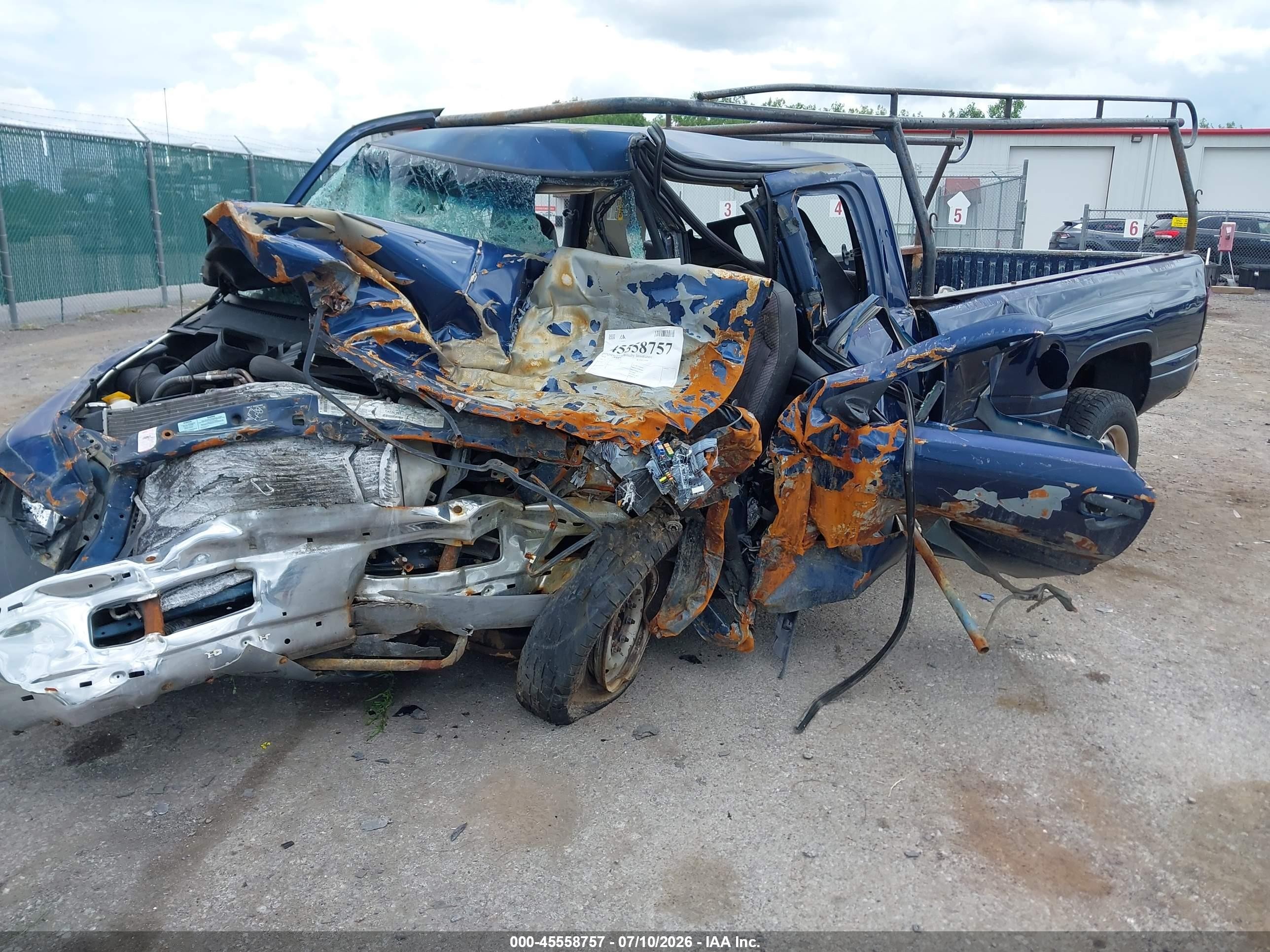 2002 Dodge Ram 2500 St Blue vin: 3B7KC23Z52M277023