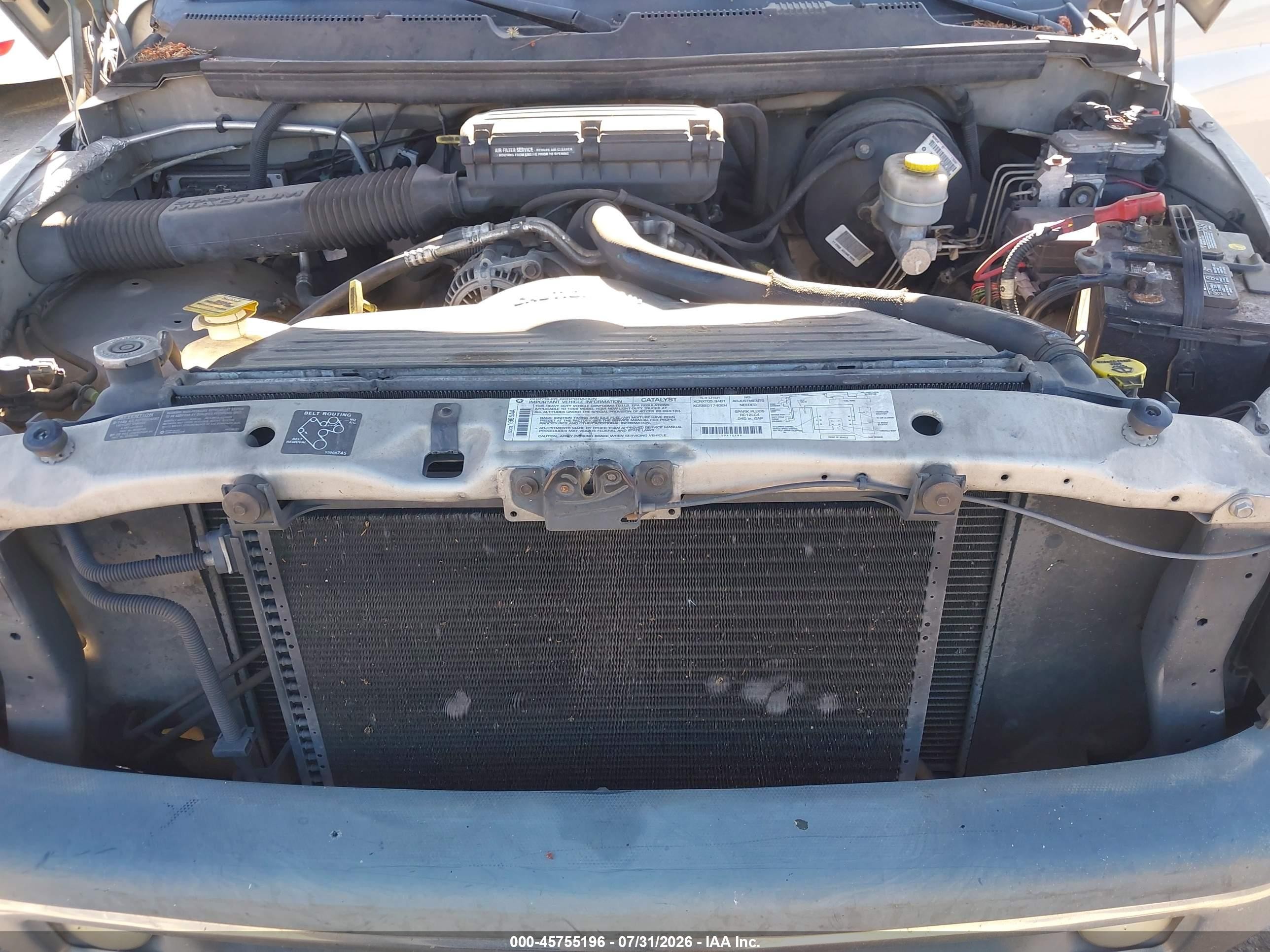 1999 Dodge Ram 2500 St Silver vin: 3B7KC23Z8XG120799