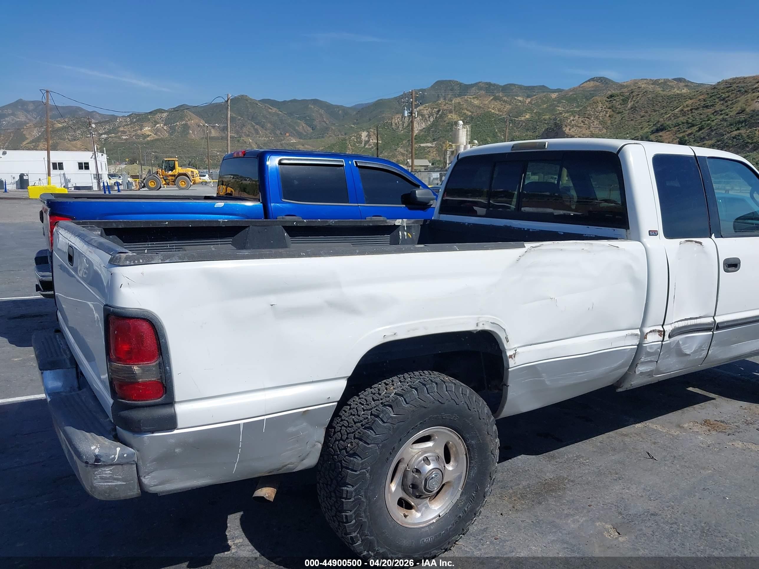 2001 Dodge Ram 2500 St White vin: 3B7KC23Z91G772547