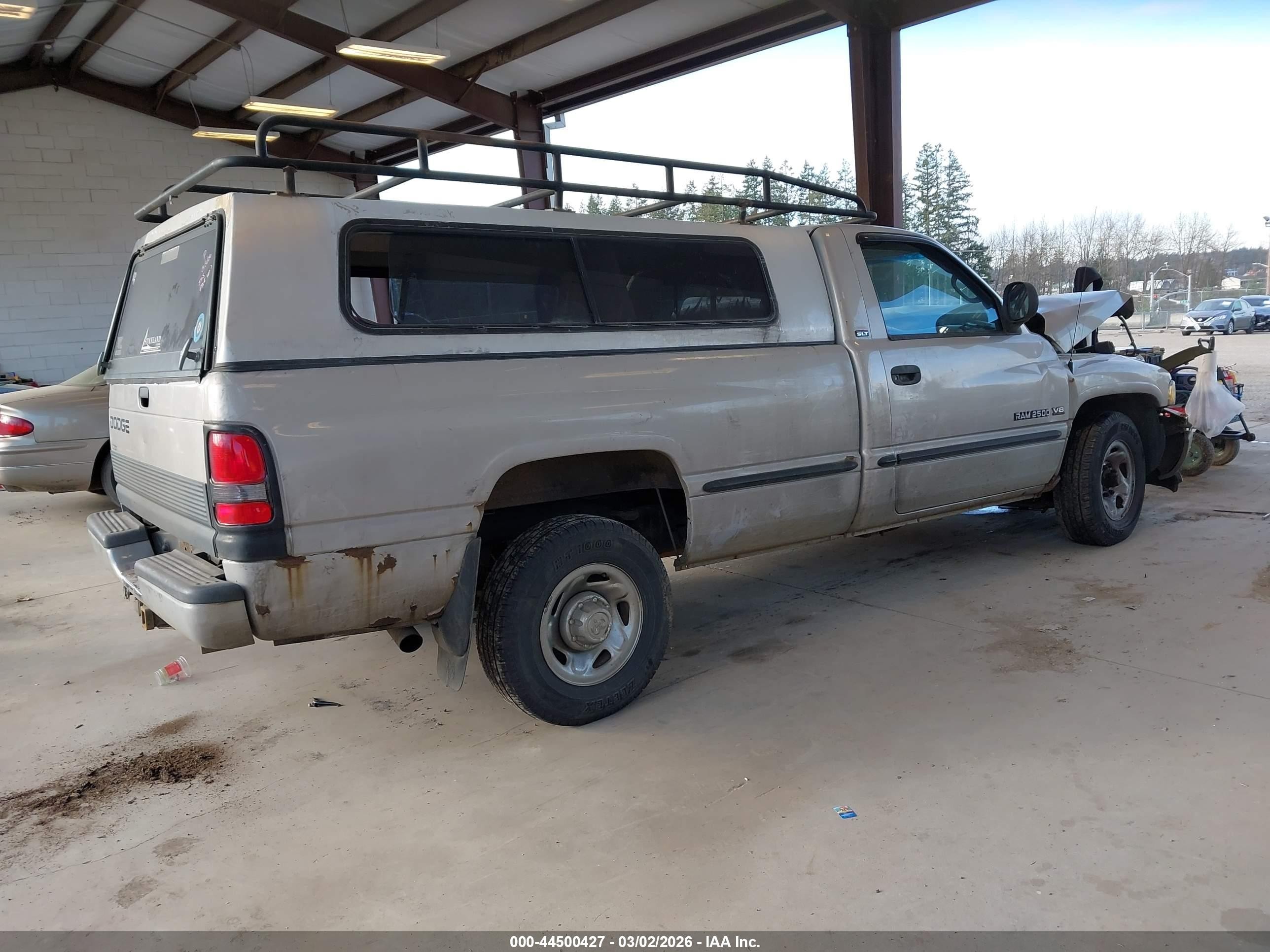 1999 Dodge Ram 2500 St Silver vin: 3B7KC26Z0XM512883