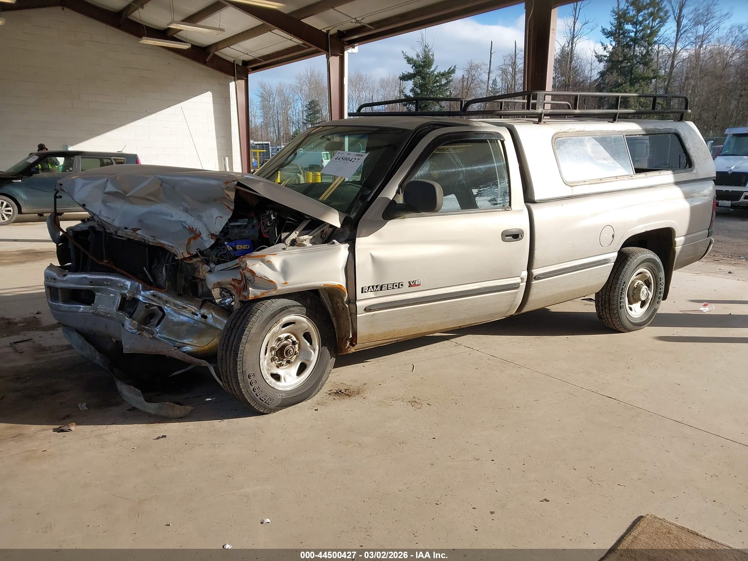 1999 Dodge Ram 2500 St Silver vin: 3B7KC26Z0XM512883