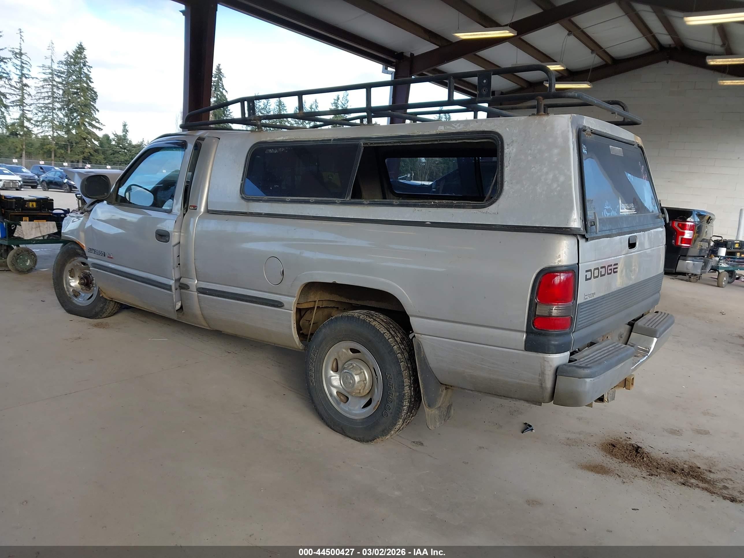 1999 Dodge Ram 2500 St Silver vin: 3B7KC26Z0XM512883