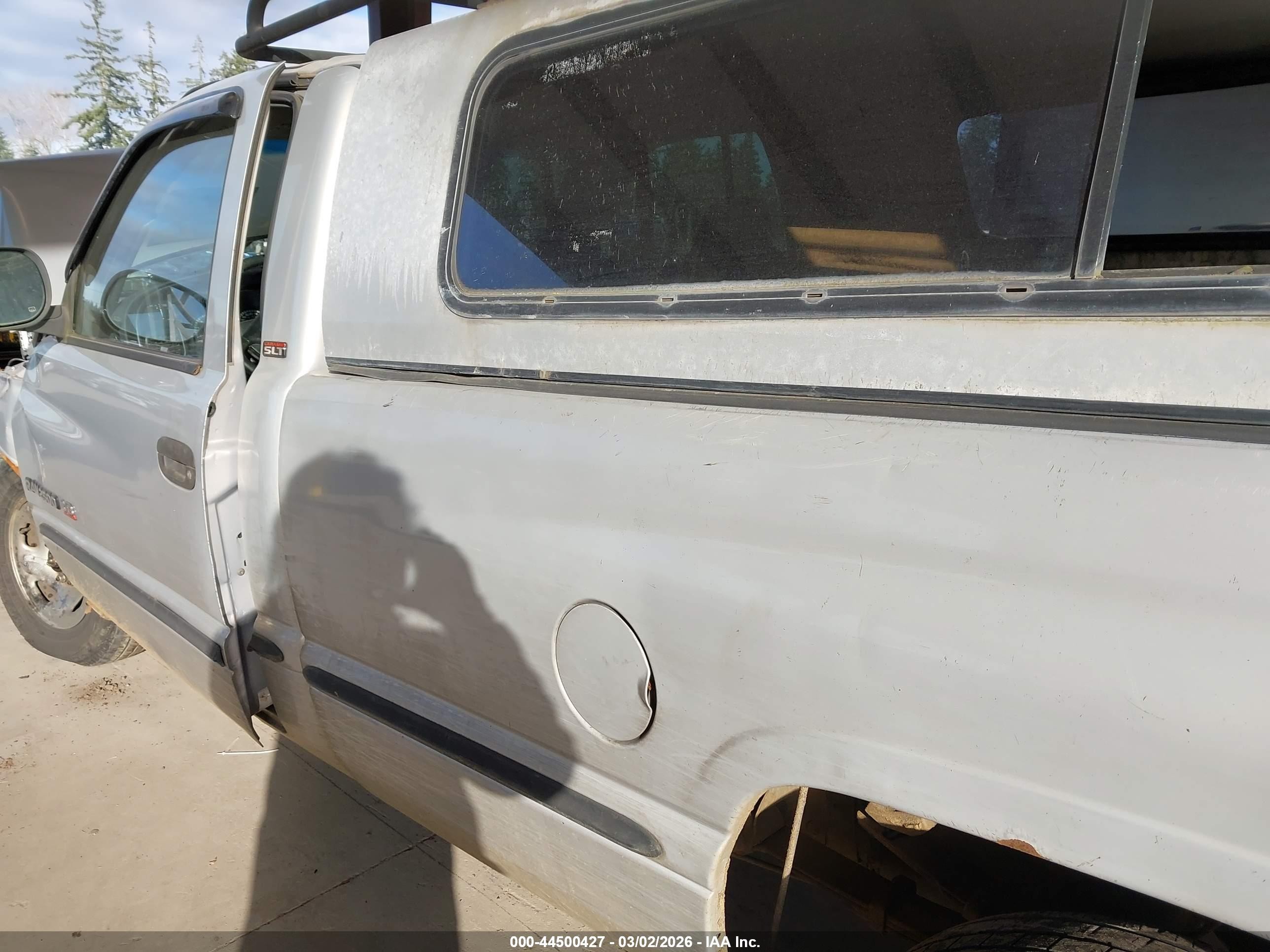 1999 Dodge Ram 2500 St Silver vin: 3B7KC26Z0XM512883