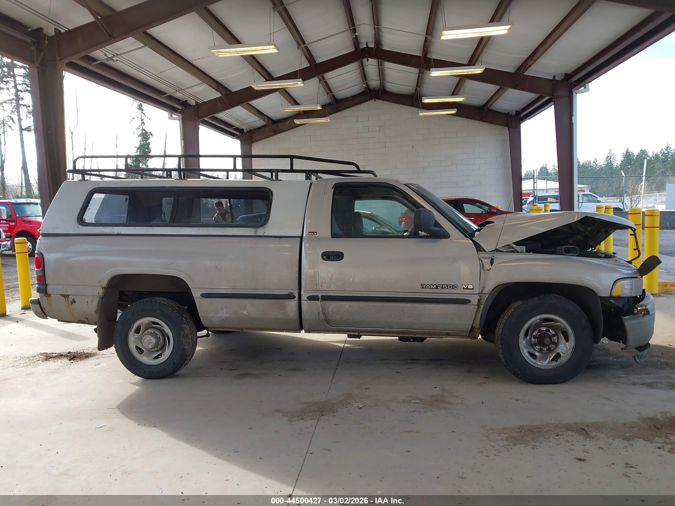 1999 Dodge Ram 2500 St Silver vin: 3B7KC26Z0XM512883