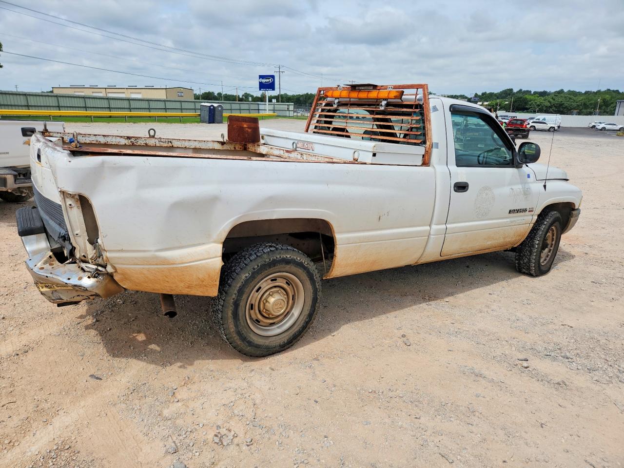 1999 Dodge Ram 2500 White vin: 3B7KC26Z8XM578937