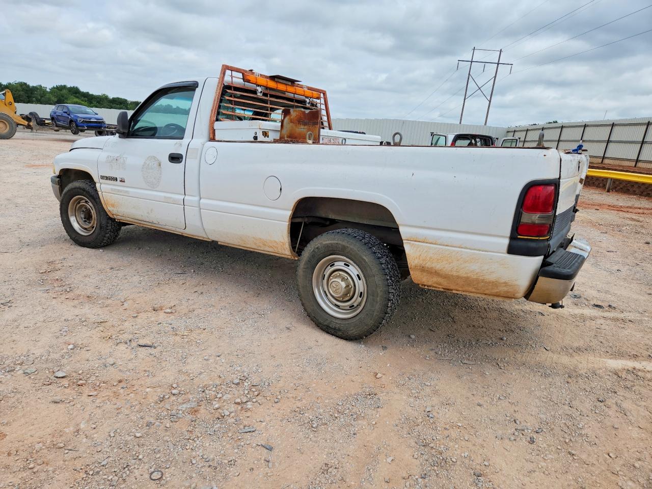 1999 Dodge Ram 2500 White vin: 3B7KC26Z8XM578937