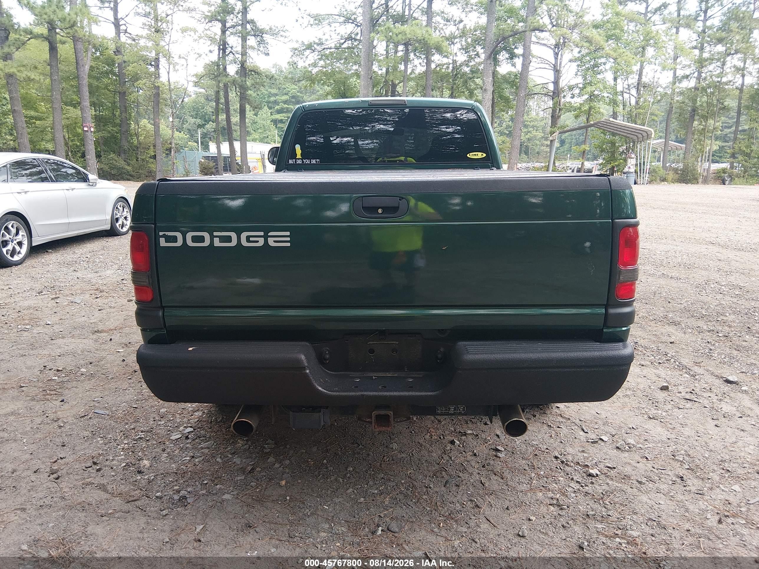 1999 Dodge Ram 2500 St Green vin: 3B7KC26Z9XM575089