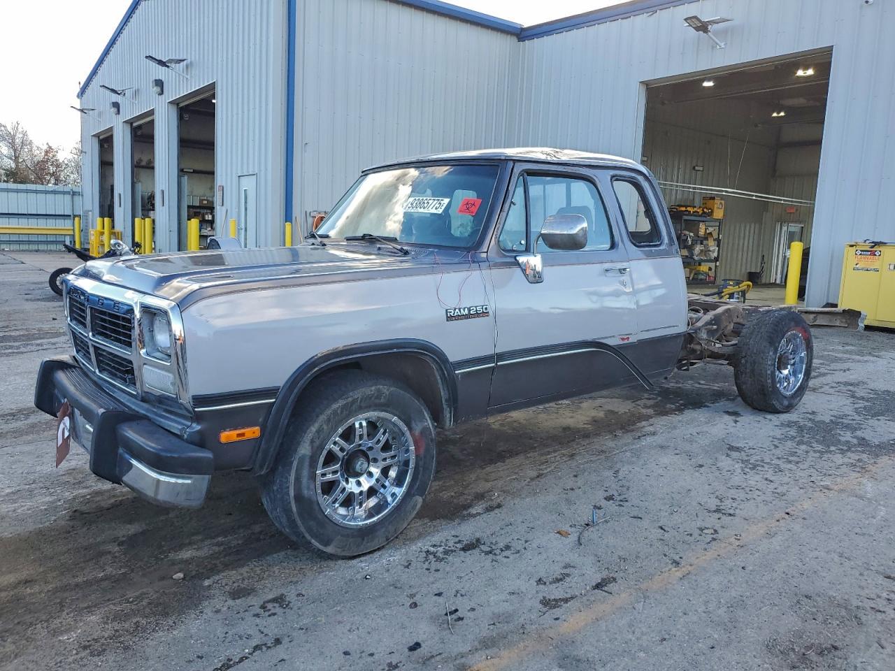 1993 Dodge D-series D200 Gray vin: 3B7KE23C0PM138396