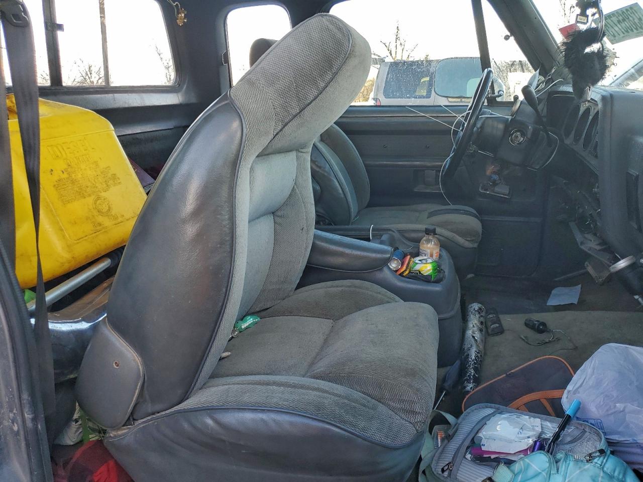 1993 Dodge D-series D200 Gray vin: 3B7KE23C0PM138396