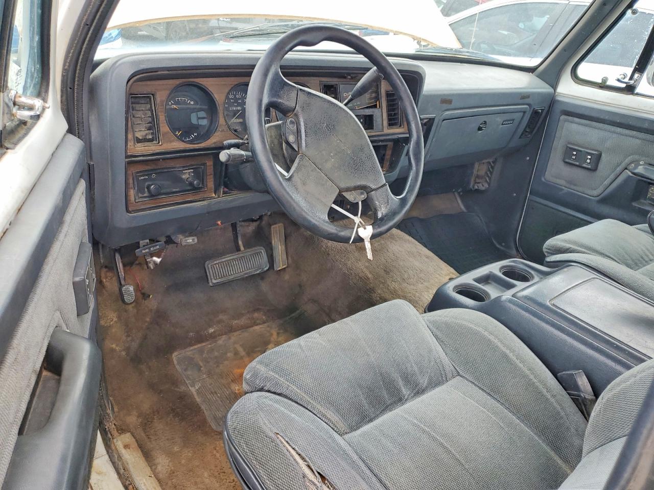 1992 Dodge D-series D200 White vin: 3B7KE23C5NM570205