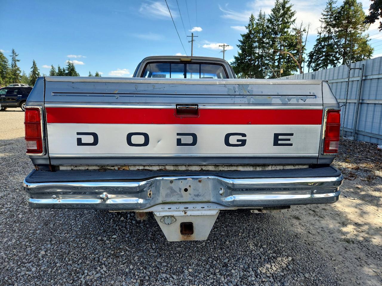 1993 Dodge D-series D200 Gray vin: 3B7KE23C8PM153745