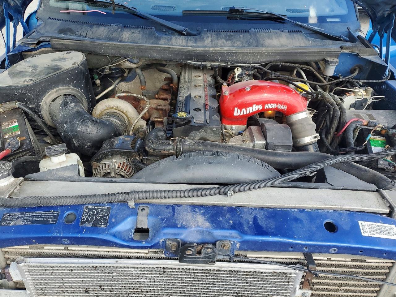 2001 Dodge Ram 2500 Blue vin: 3B7KF23641G176260