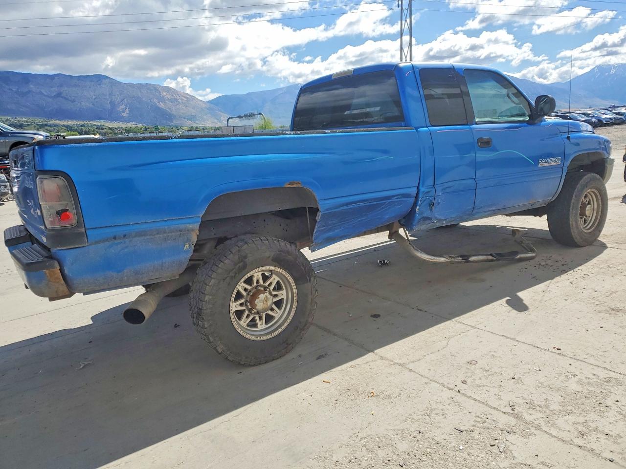 2001 Dodge Ram 2500 Blue vin: 3B7KF23641G176260