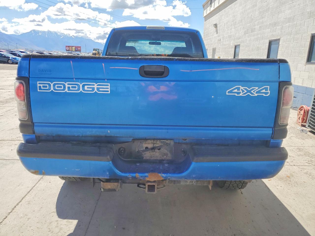 2001 Dodge Ram 2500 Blue vin: 3B7KF23641G176260