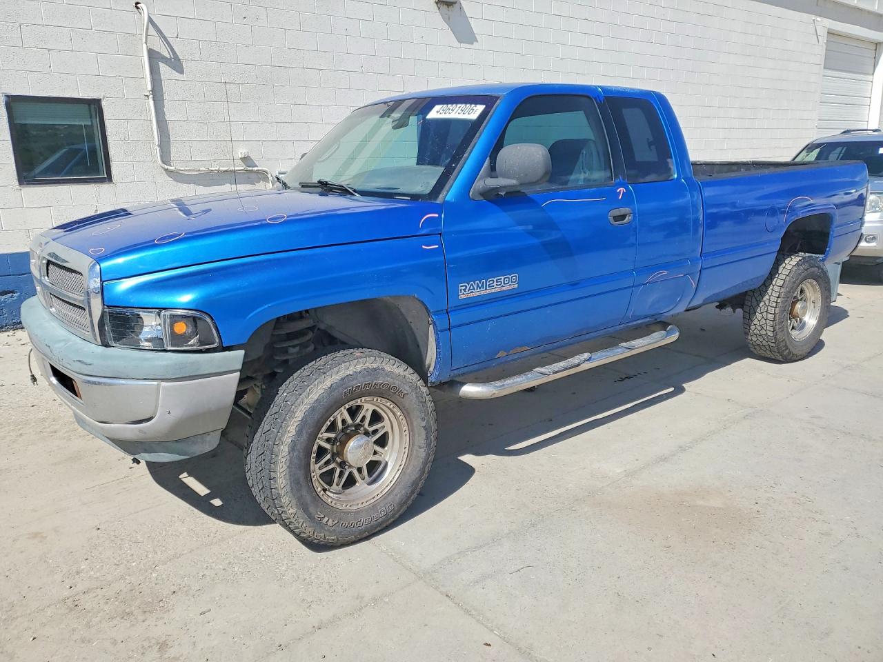 2001 Dodge Ram 2500 Blue vin: 3B7KF23641G176260