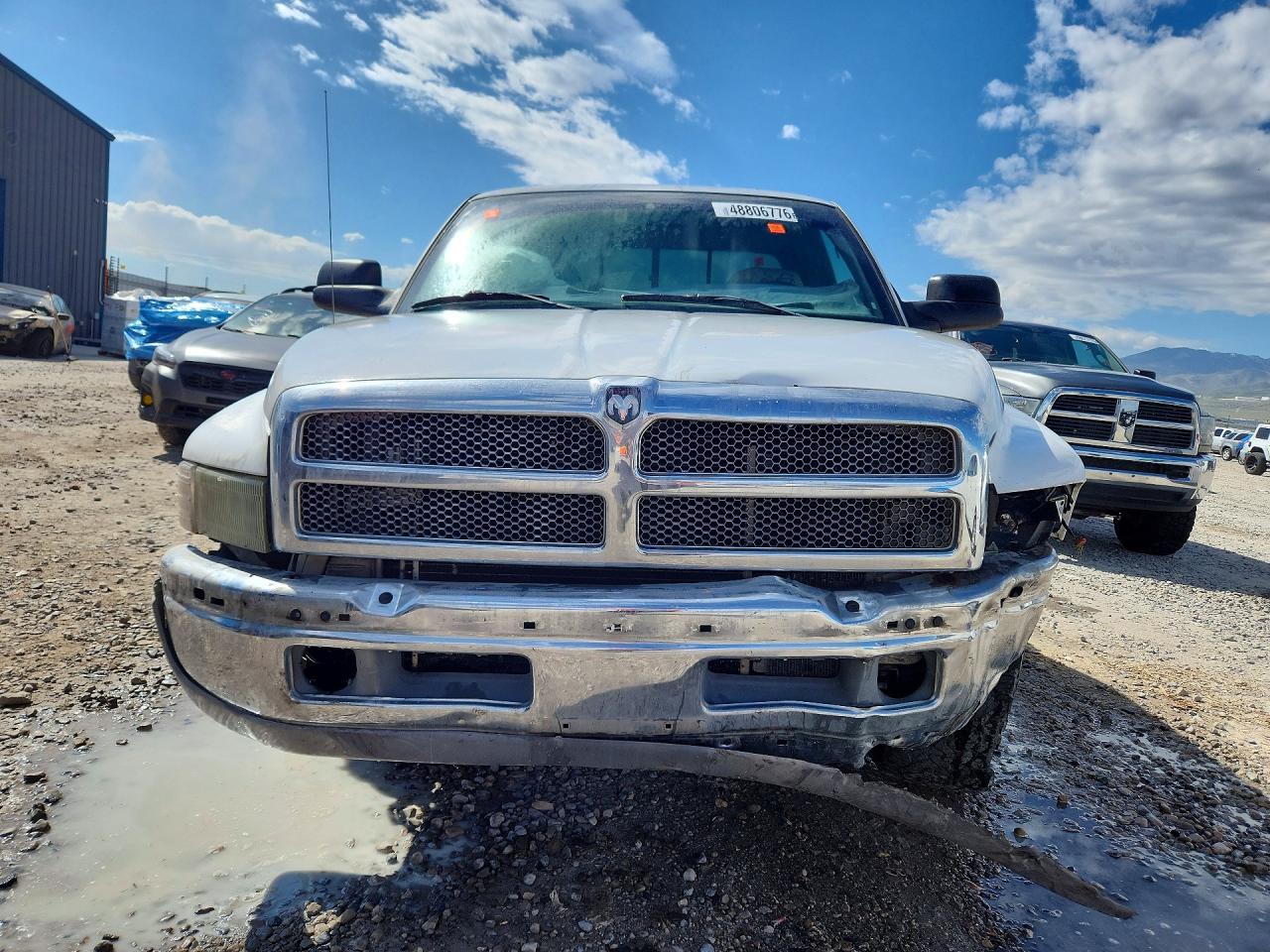 2002 Dodge Ram 2500 White vin: 3B7KF23642M266740