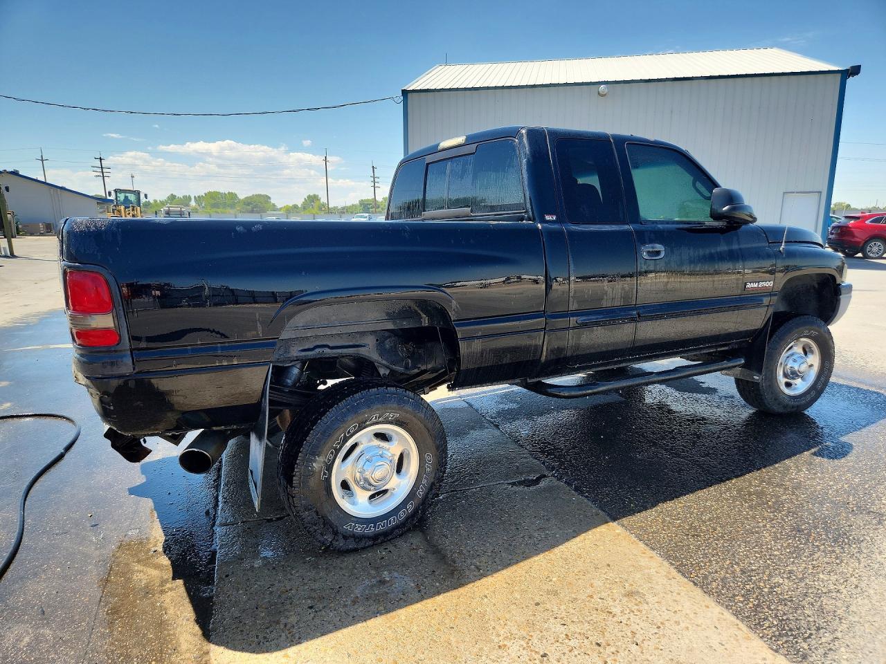 2002 Dodge Ram 2500 Black vin: 3B7KF23652M235397