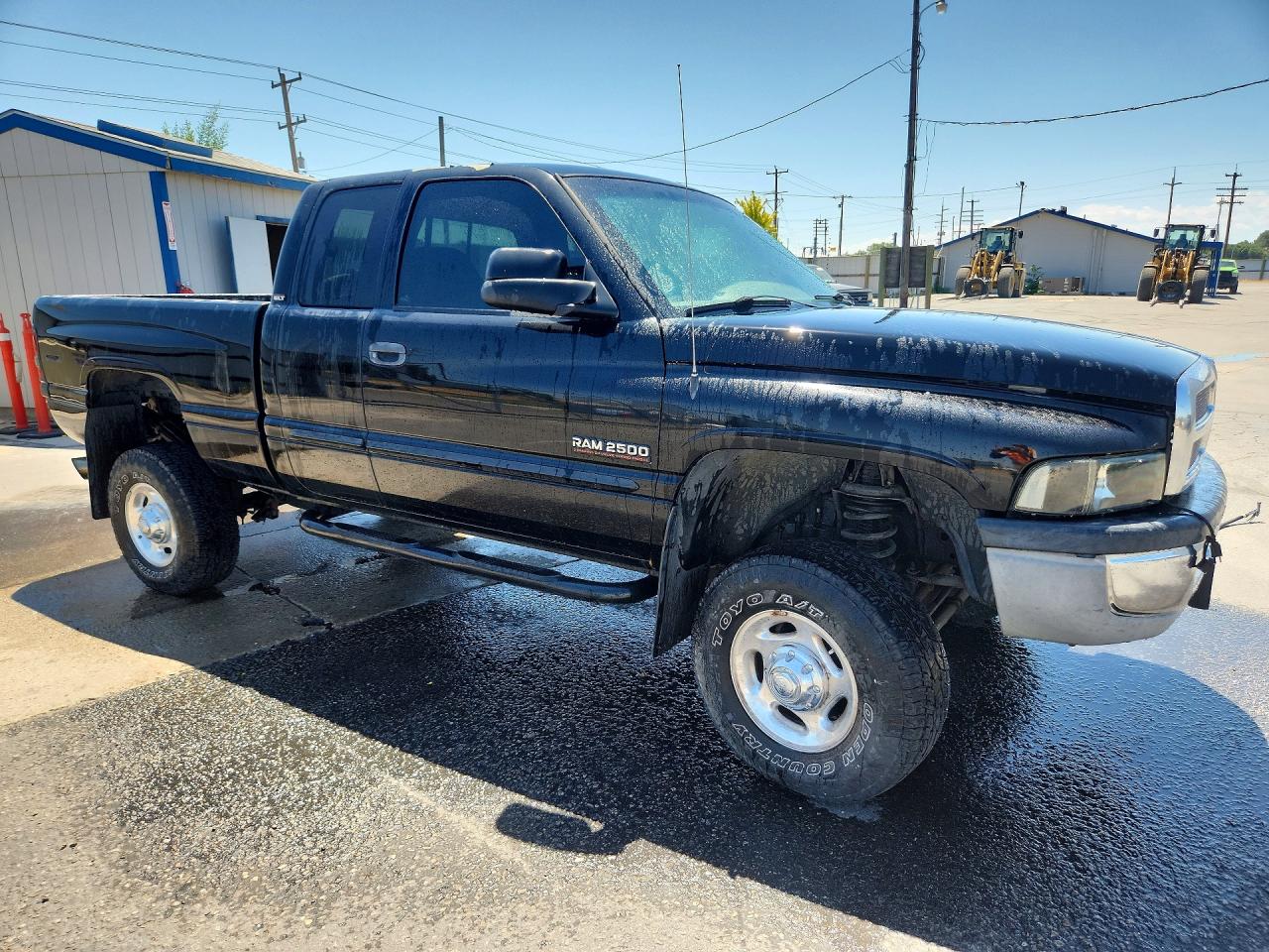 2002 Dodge Ram 2500 Black vin: 3B7KF23652M235397