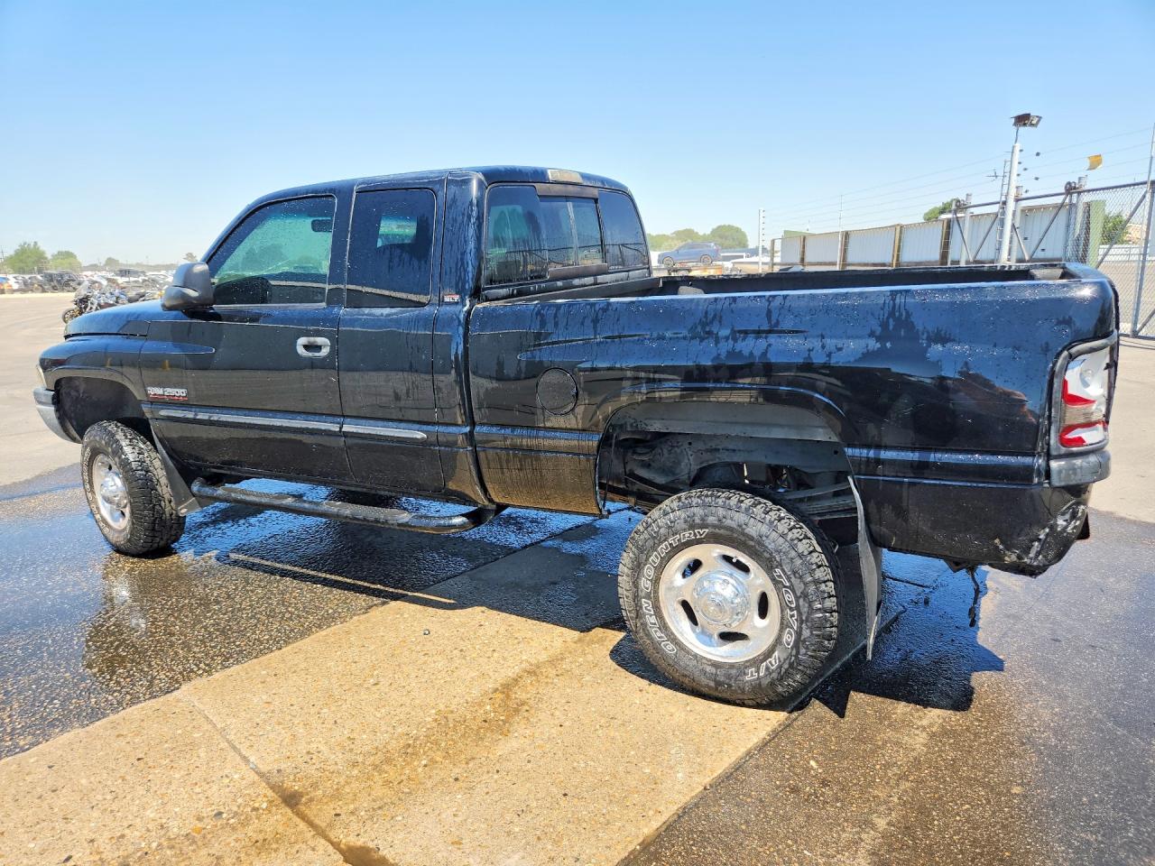 2002 Dodge Ram 2500 Black vin: 3B7KF23652M235397