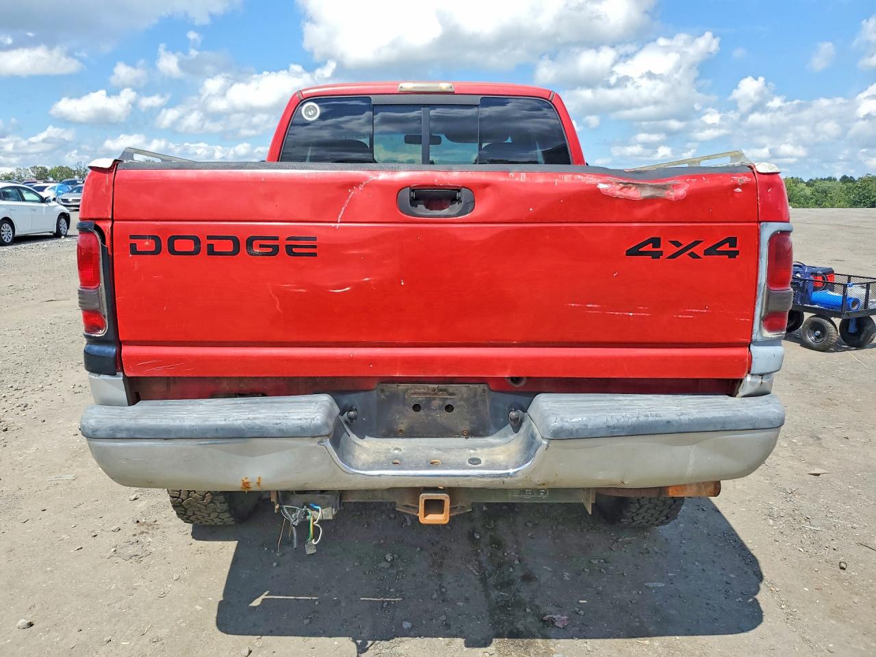 2002 Dodge Ram 2500 Красный vin: 3B7KF23652M314911
