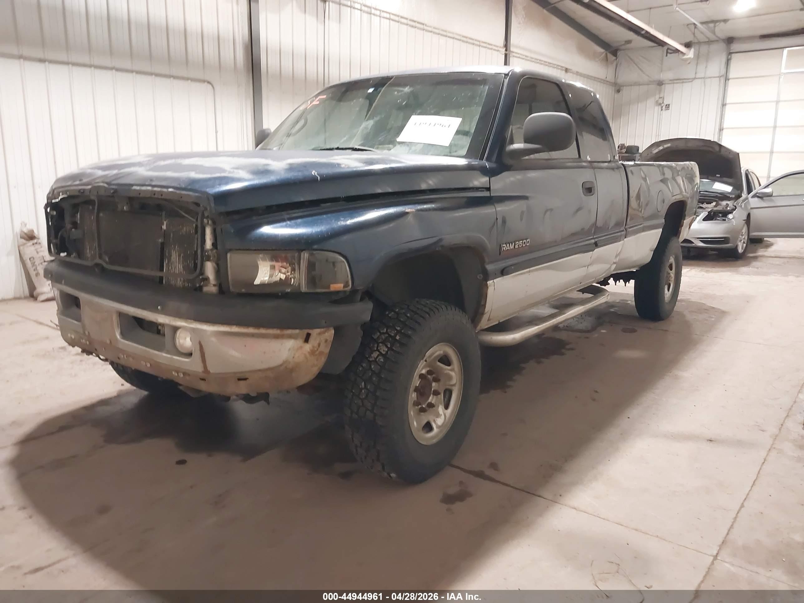 2002 Dodge Ram 2500 St Blue vin: 3B7KF23662M201274