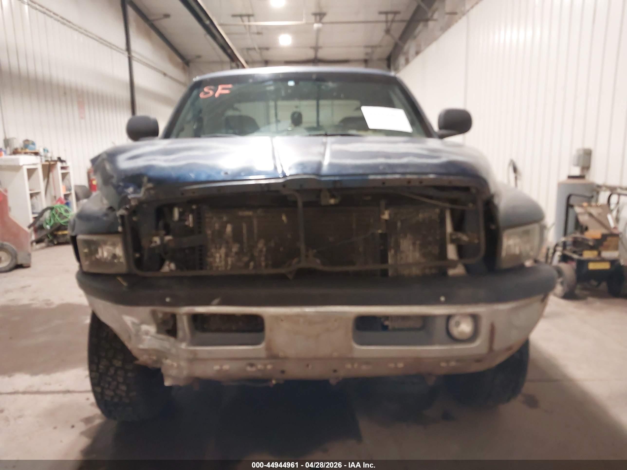 2002 Dodge Ram 2500 St Blue vin: 3B7KF23662M201274