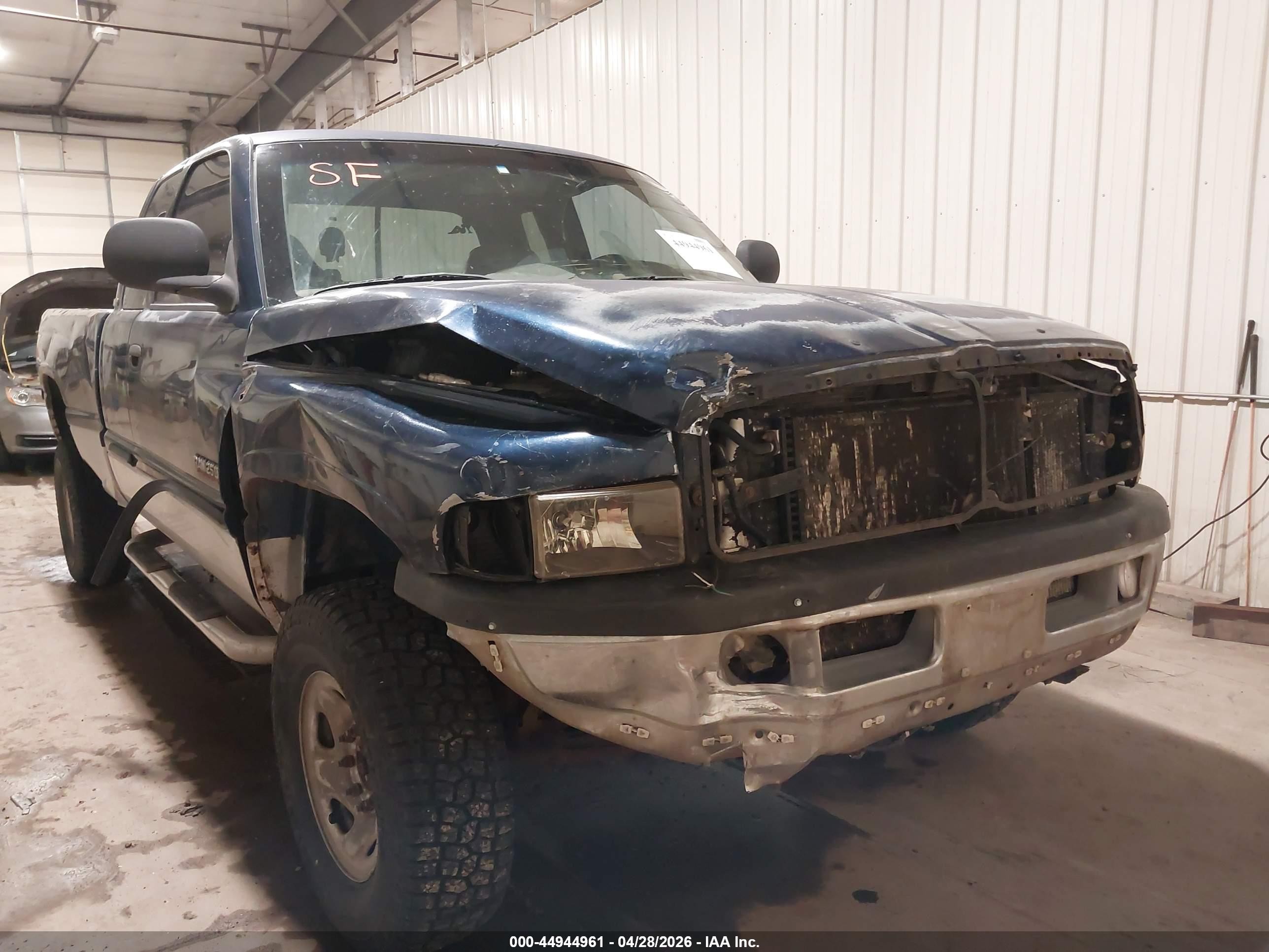 2002 Dodge Ram 2500 St Blue vin: 3B7KF23662M201274