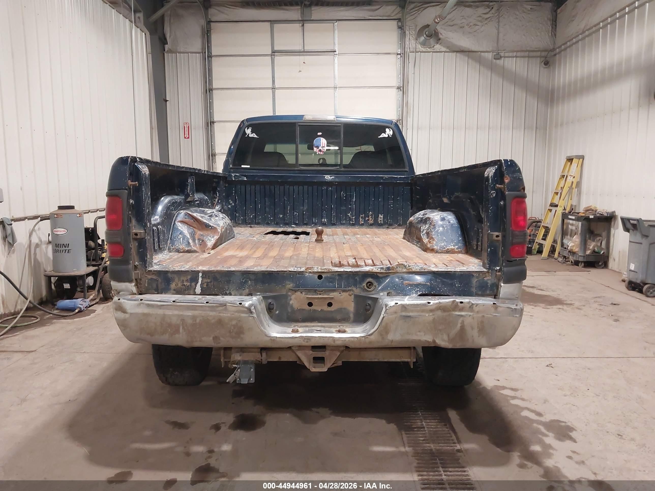 2002 Dodge Ram 2500 St Blue vin: 3B7KF23662M201274