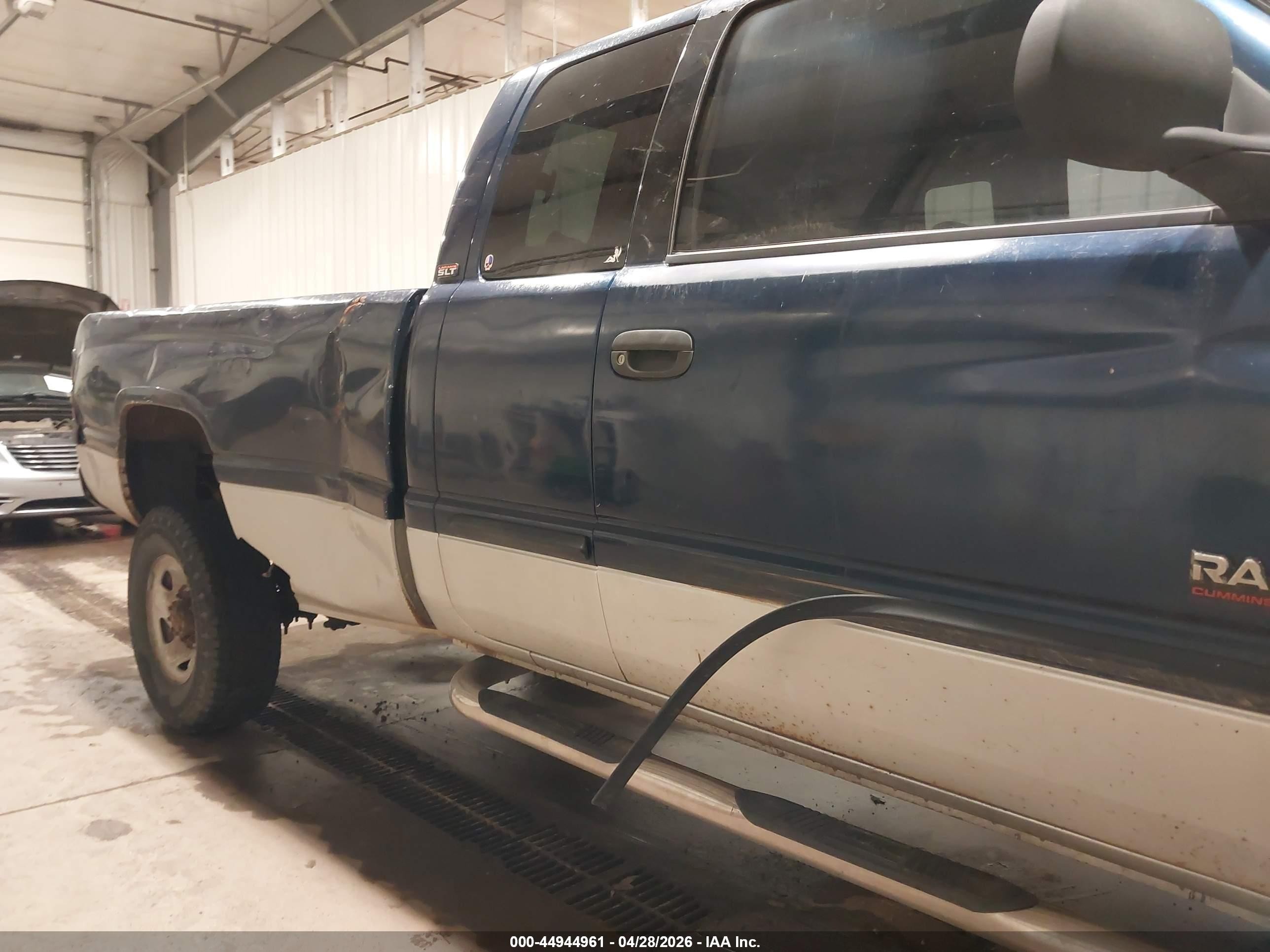 2002 Dodge Ram 2500 St Blue vin: 3B7KF23662M201274