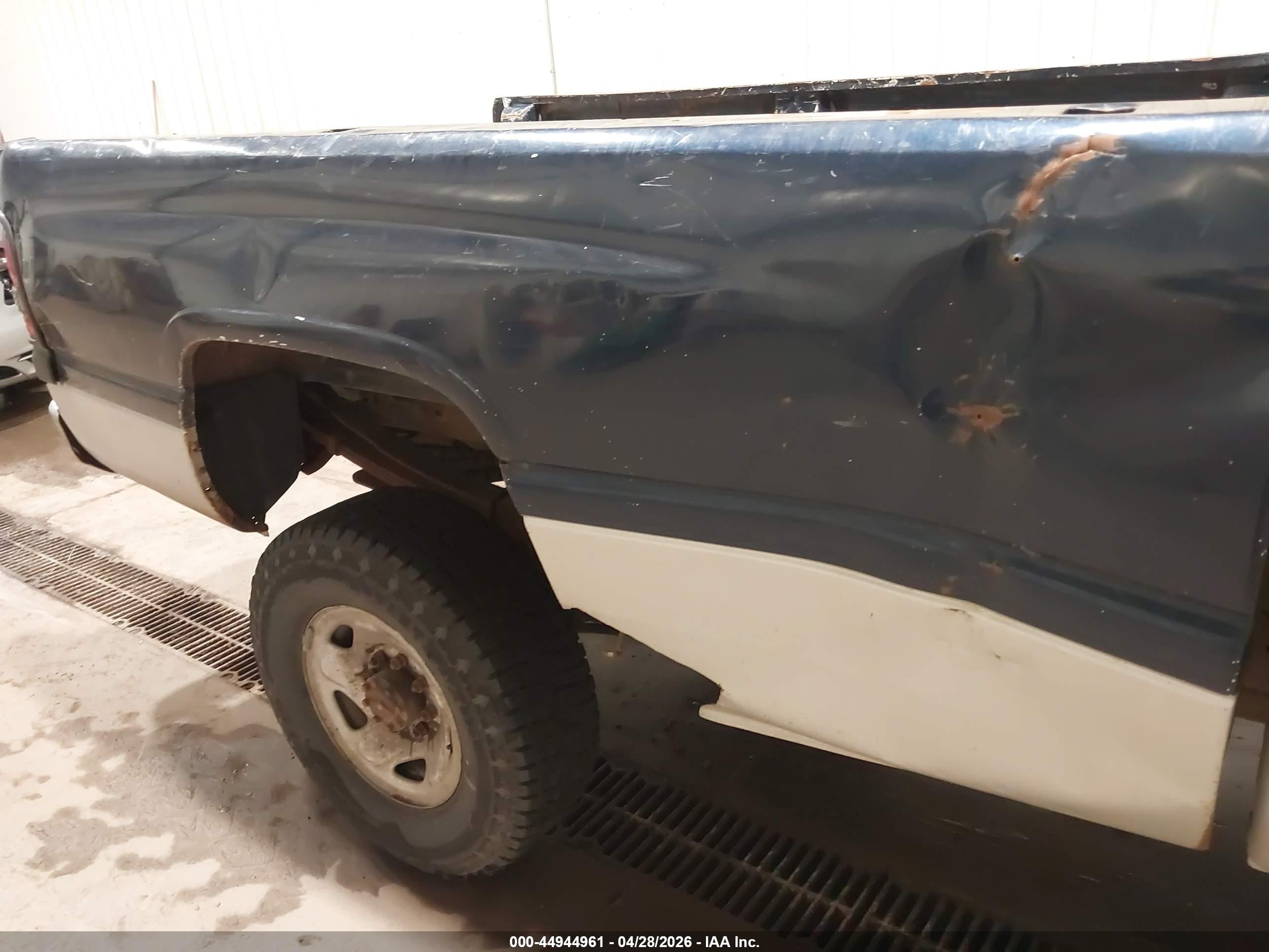 2002 Dodge Ram 2500 St Blue vin: 3B7KF23662M201274