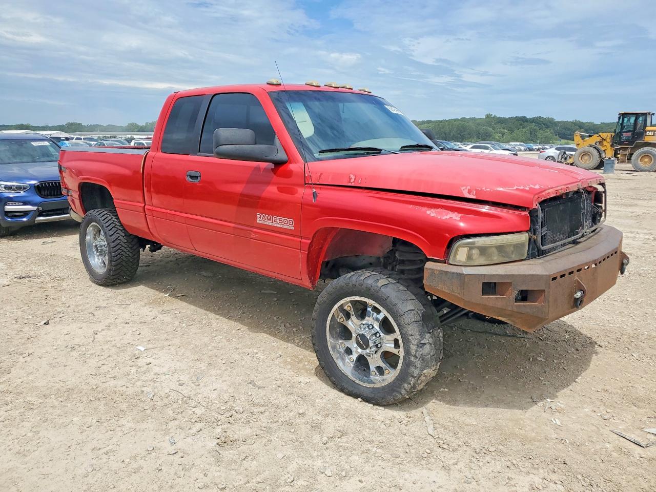 1999 Dodge Ram 2500 Red vin: 3B7KF2366XG233955