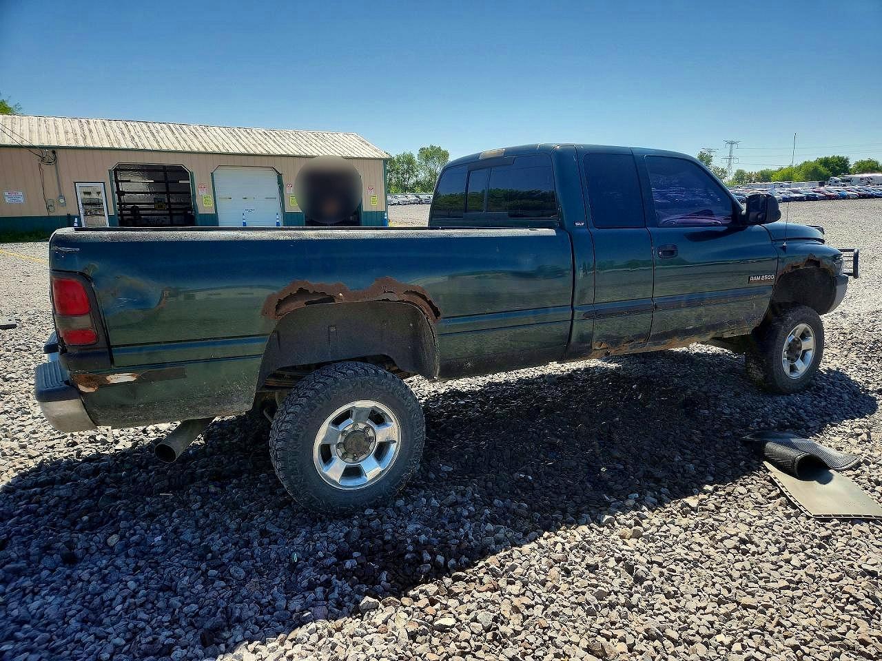 2000 Dodge Ram 2500 Green vin: 3B7KF2368YG128660