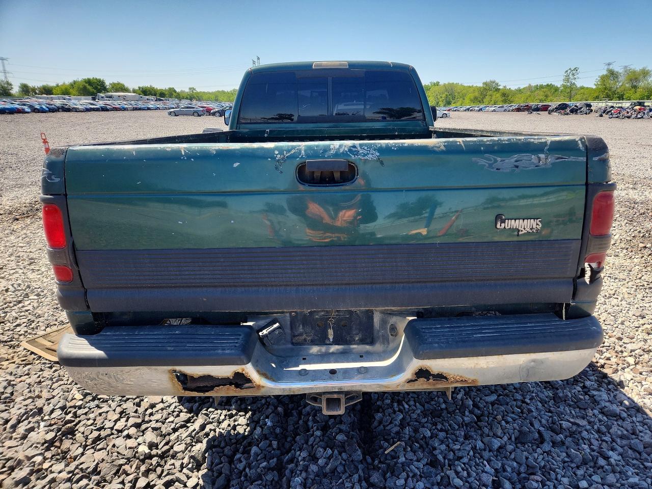 2000 Dodge Ram 2500 Green vin: 3B7KF2368YG128660
