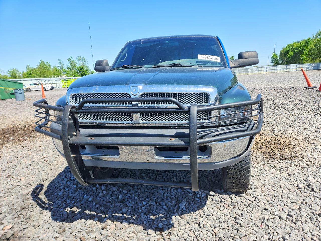 2000 Dodge Ram 2500 Green vin: 3B7KF2368YG128660