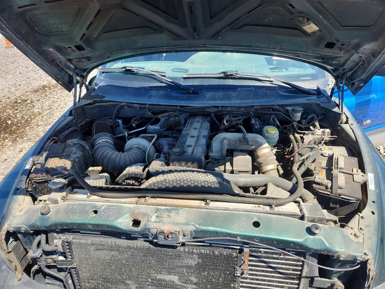 2000 Dodge Ram 2500 Green vin: 3B7KF2368YG128660