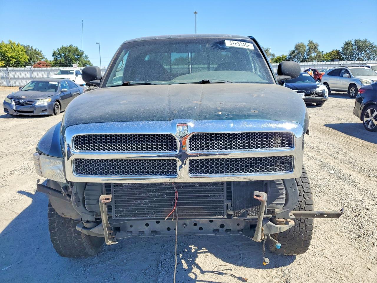 2000 Dodge Ram 2500 Green vin: 3B7KF2368YG157091