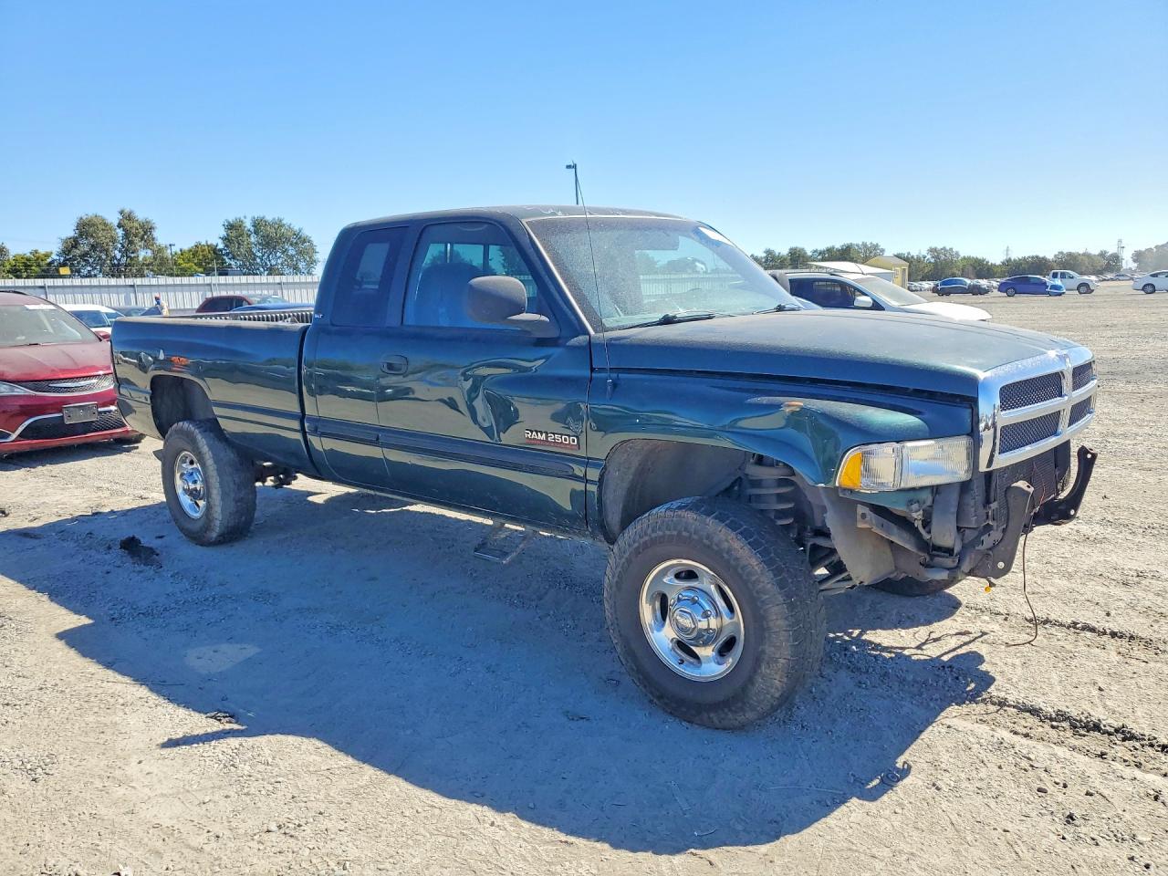 2000 Dodge Ram 2500 Green vin: 3B7KF2368YG157091