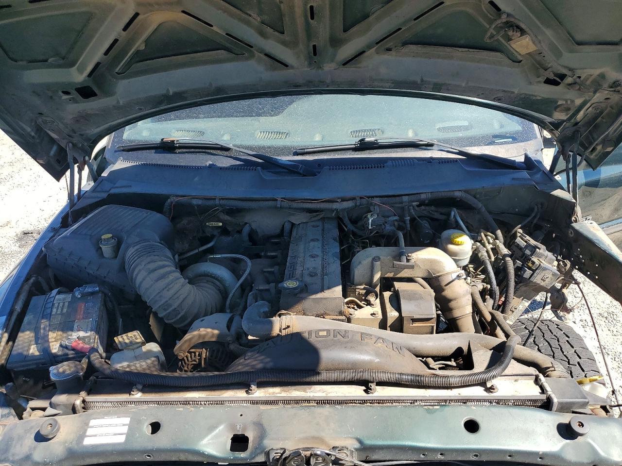 2000 Dodge Ram 2500 Green vin: 3B7KF2368YG157091