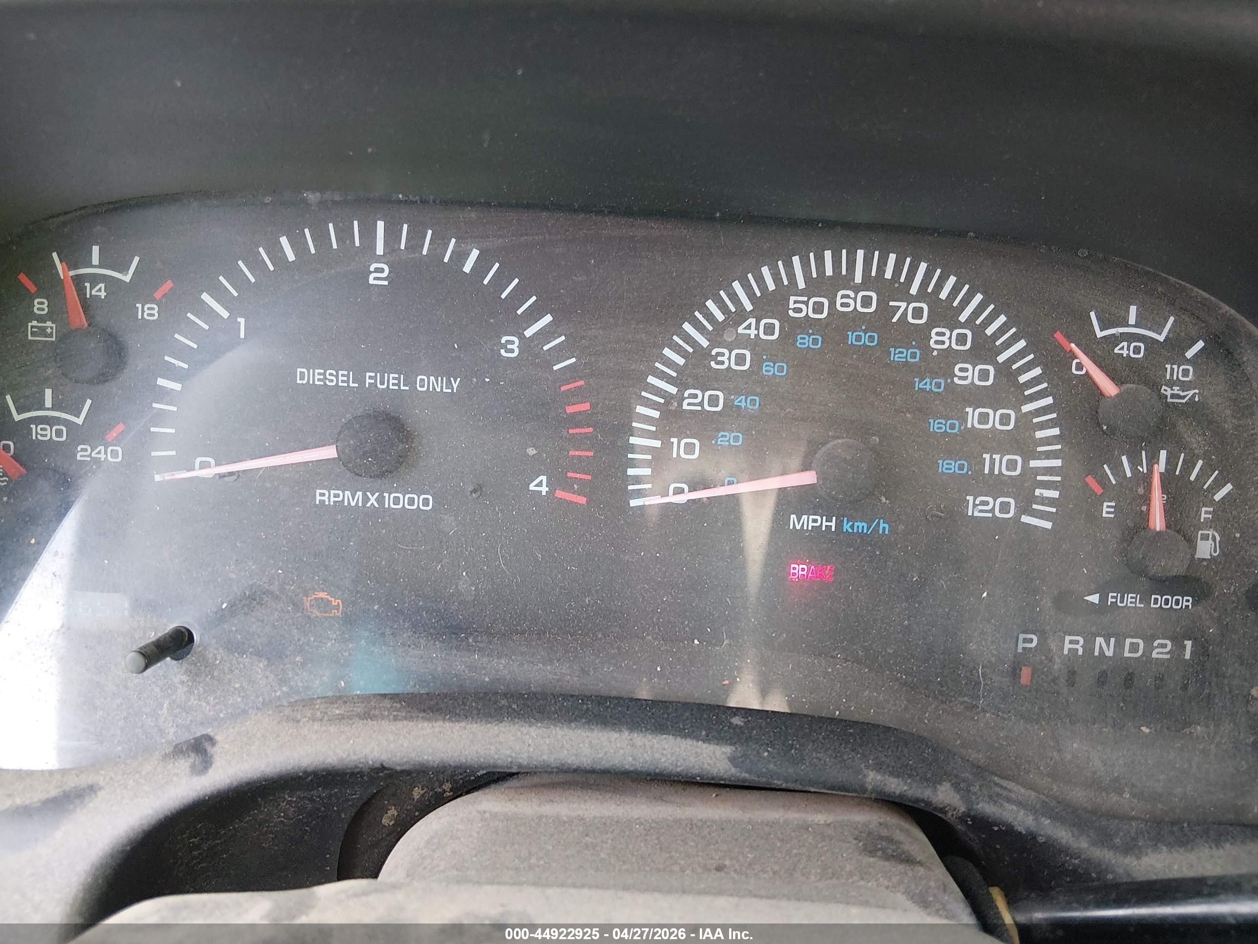 2001 Dodge Ram 2500 St Brown vin: 3B7KF23691G206398